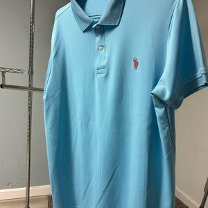 U.S. Polo Assn. Light Blue Polo Shirt